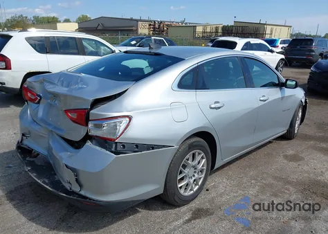2017 Chevrolet Malibu Ls из США, поврежденный, VIN 1G1ZB5ST7HF252898